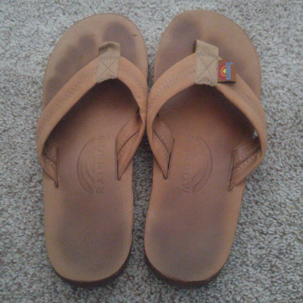 Rainbow sandals